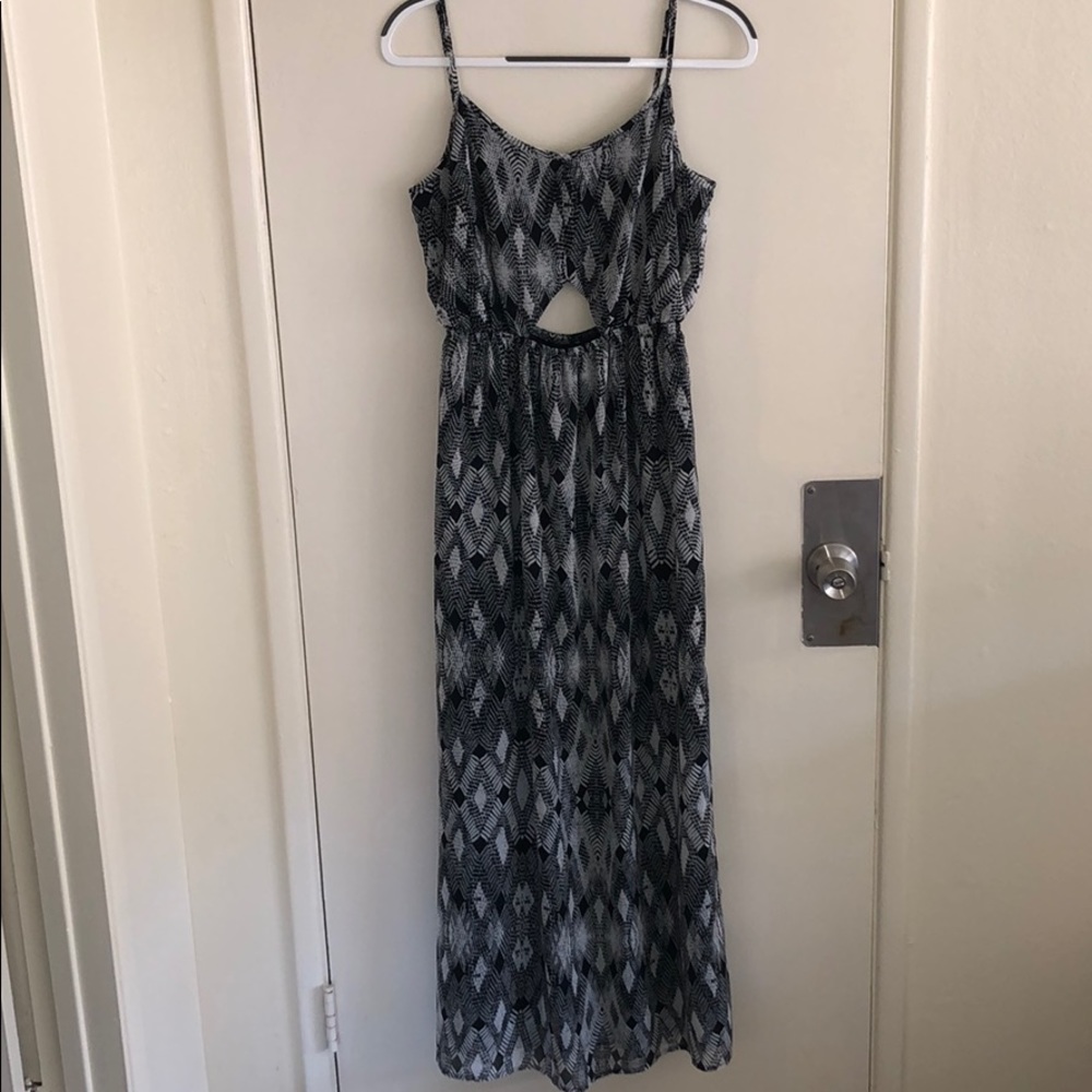 Patterned Maxi Dress